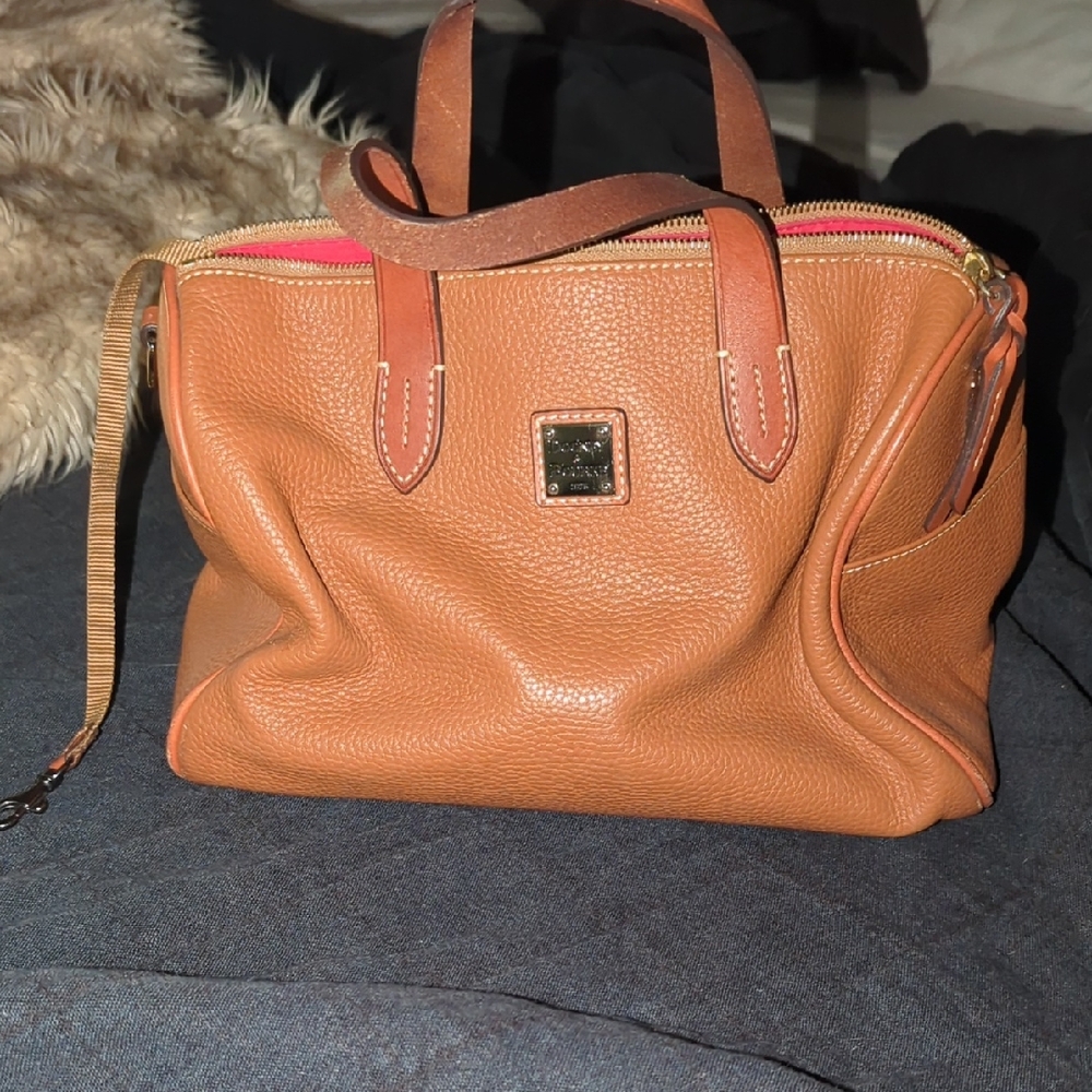 RESERVED Dooney & Bourke Brown Leather Bag
